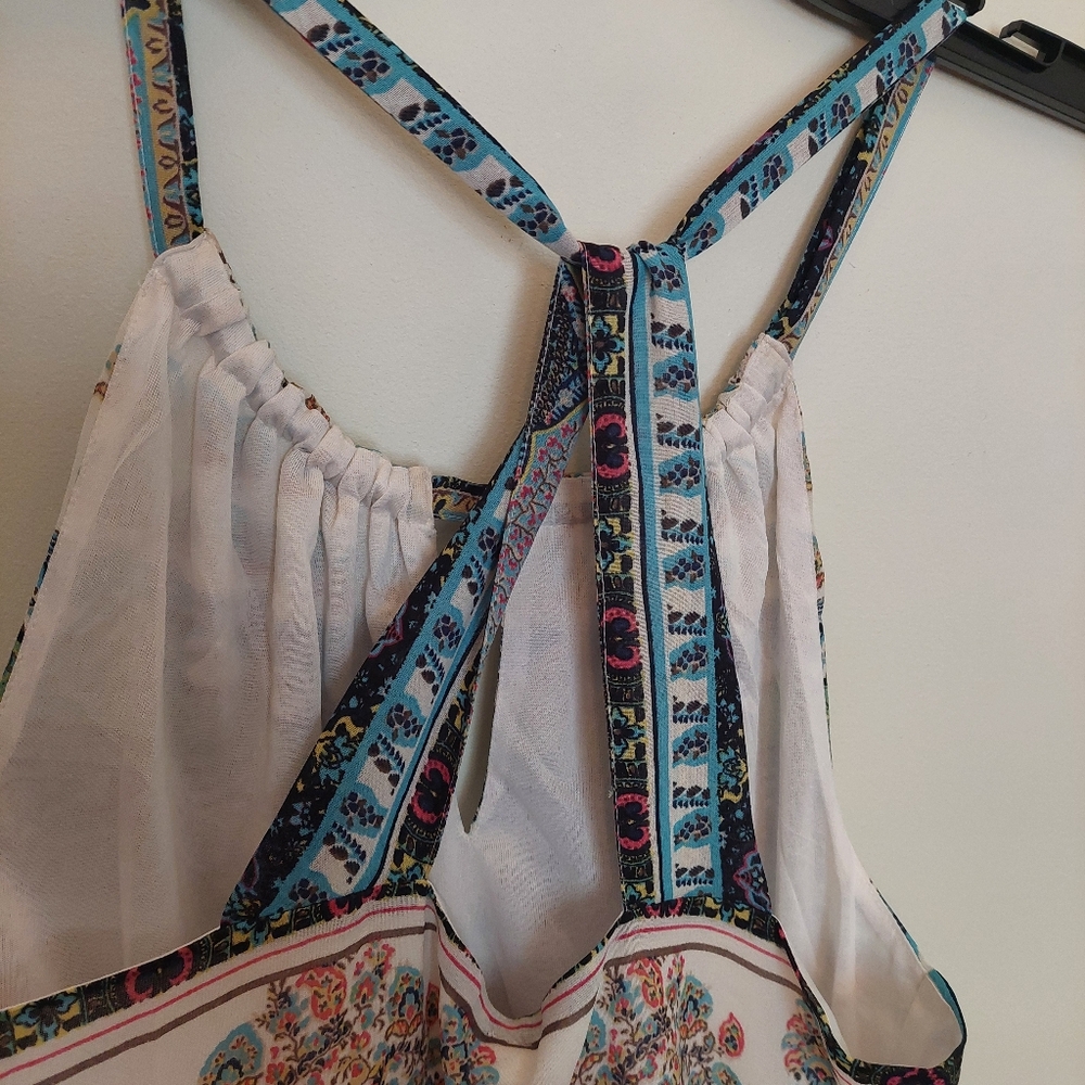 Anthropologie Raga Dress Womens Medium Cross Back Dress NWT - Picture 5 of 6